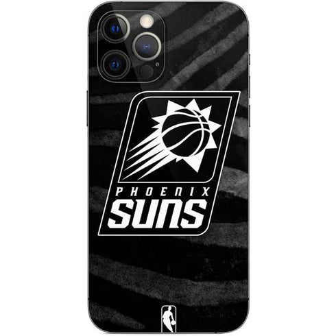 NBA Phoenix Suns Black Animal Print iPhone 12 Pro Skin